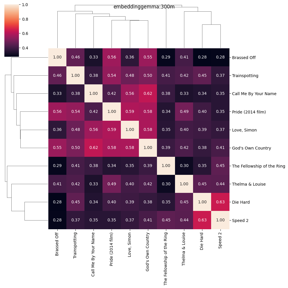 embeddinggemma:300m cluster map